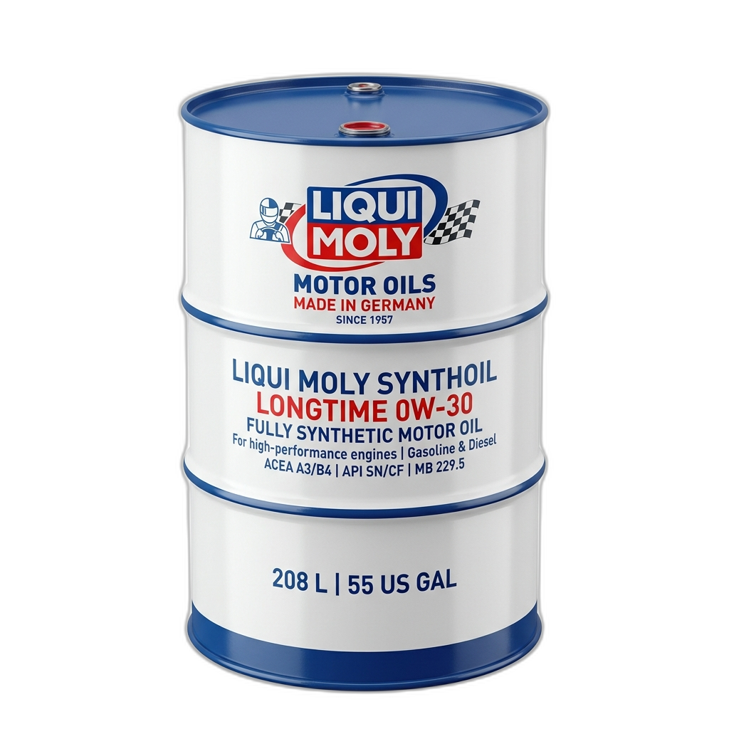 Моторное масло LIQUI MOLY Langzeit Motoroil Truck FE 5W-30 HC-синтетическое 205л (2384)